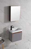 30CM narrow long small household sink pvc washbasin cabinet Bathroom sink space aluminum bathroom cabinet combination