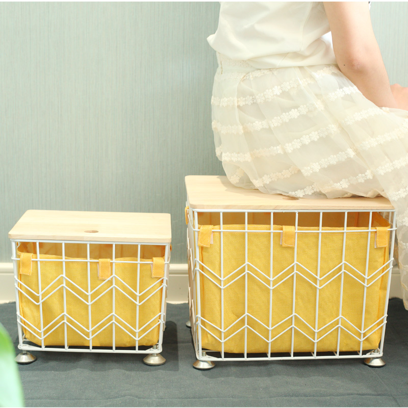 The envy of the Nordic accommodating stool door Xuanguan changing shoes stool storage stool can be made as an adult versatile sofa stool