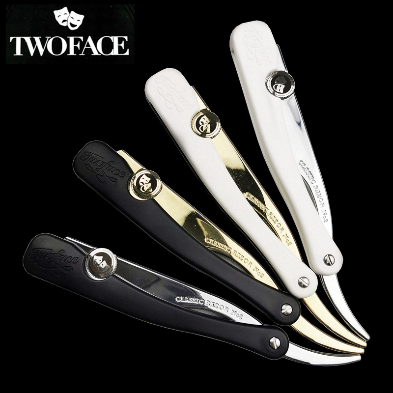 Twoface Double-Sided Straight Razor Shaving Razor Vintage Razor Shaving Knife Barber Razor Twoface Double-Sided Straight Razor Shaving Razor Vintage Razor Shaving Knife Barber Razor