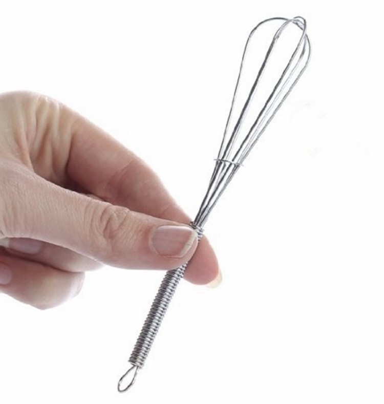 Beauty Hair Stirrers Stainless Steel Mini Hand Machine Dye Cream Stir Stick Oiled Cream Stirrers