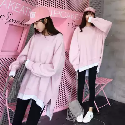 Small pregnant women's autumn suit fashion 2021 New coat Net Red Spring and Autumn autumn two-piece set