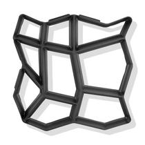 Fashion garden tiles can be spliced ground mold pastoral bricks irregular Pebble embossed floor cement cast-in-place step