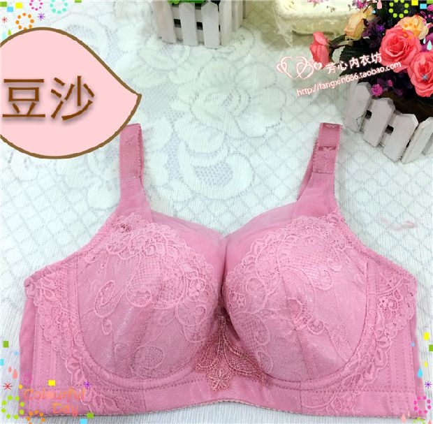 Mùa hè mới Kích thước lớn Áo ngực siêu mỏng Full Cup Thu thập có thể điều chỉnh Ngực lớn Áo ngực nhỏ 95C Đồ lót áo bra