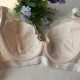 Summer lace thin bra full cup push-up bra women's white underwear 75C-90C ສີແດງ ປະເພດປັບ