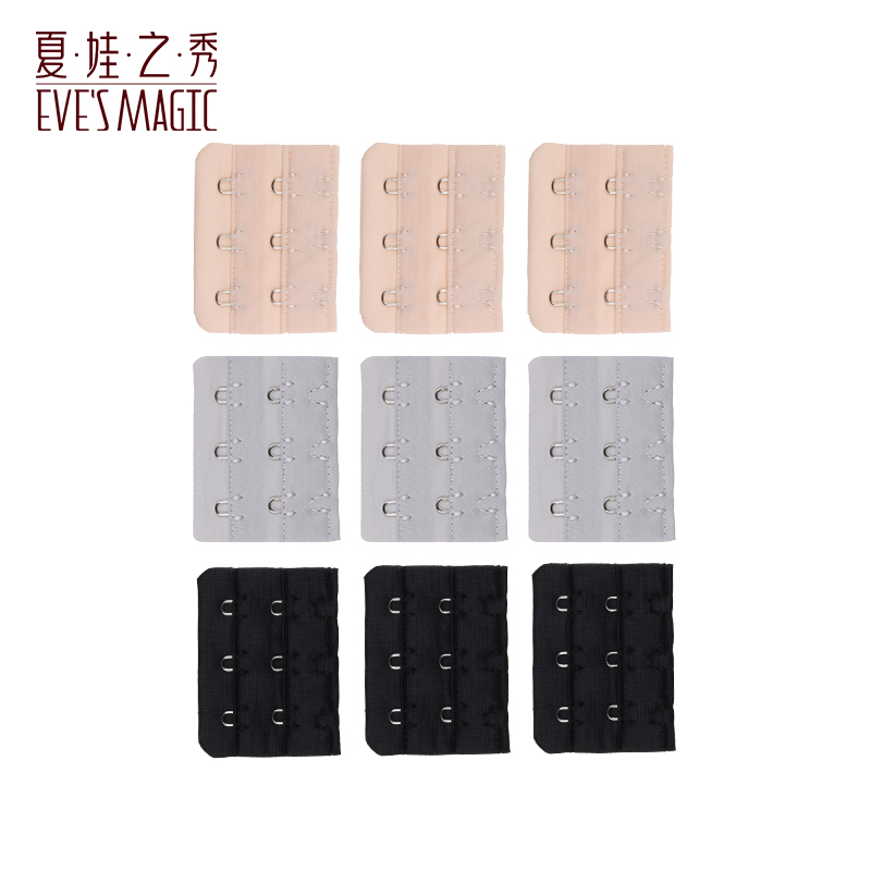 Eve's Show Bra Adjustment Extension Buckle Bra Buckle Buckle Buckle Buckle Buckle Bra Underwear Extended Button Closure Buckle