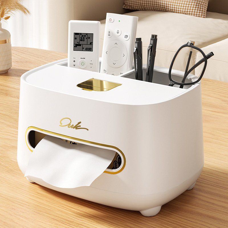 Легкая роскошная коробка для салфеток, насосная коробка для спальни, журнальный столик для гостиной, многофункциональный пульт дистанционного управления для хранения домашнего рабочего стола, креативное украшение