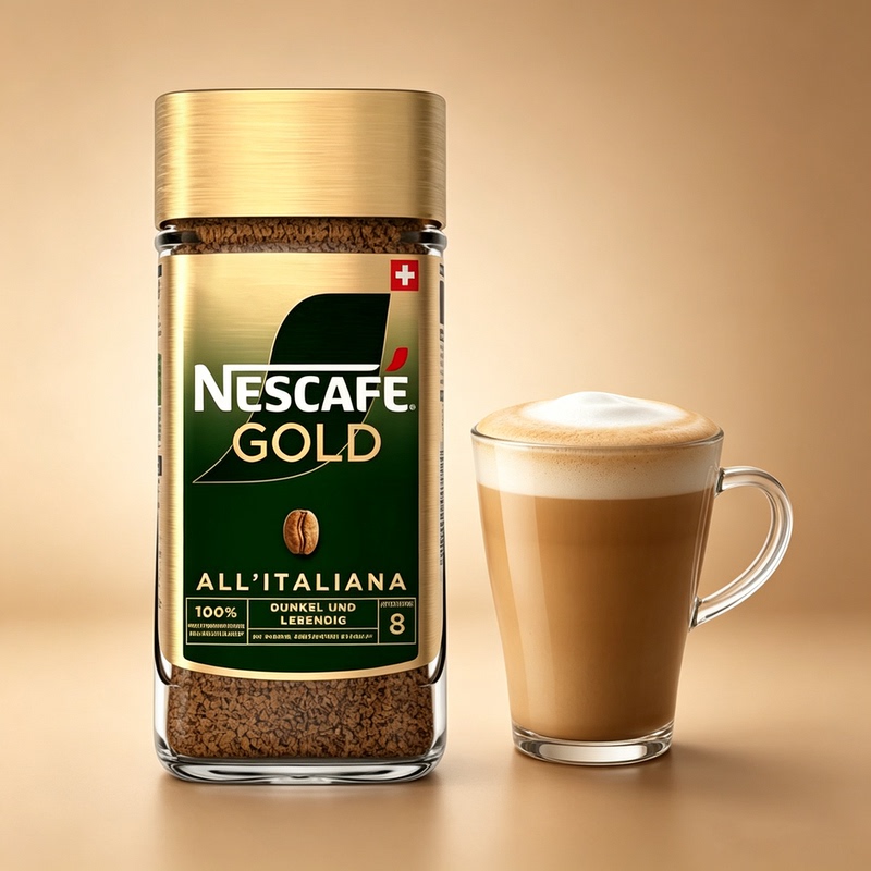 Nescafe Nestle Gold Medal Coffee No. 8 Swiss Imported Coffee Powder 100% Arabica Instant Freeze-Dried Coffee Nescafe Nestle Gold Medal Coffee No. 8 Swiss Imported Coffee Powder 100% Arabica Instant Freeze-Dried Coffee