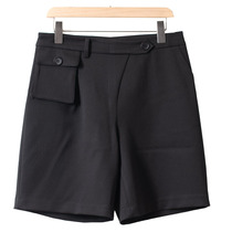 West Lake Pavilion old (show) spring handsome loose casual five-point pants wide leg shorts ZX637