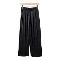 West Lake Pavilion (Xi) Autumn thin Breathable High waist hundred cover casual wide leg trousers RX348