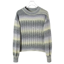 West Lake Loft Old (MC) Chundress Twist Weave Dyed Striped Long Sleeve Needle Weaves MC207 Cut Pets Winter