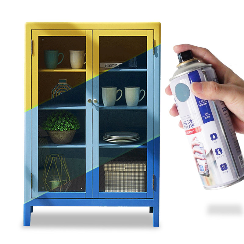Water-based Wood Furniture Wood Furniture Cabinet Change Color Spray Paint Table Door Windows Renovated Home Wood White Spray Paint Tank