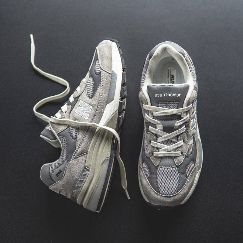 Genuine Brand Men's Shoes Nb992 Original Gray Sneakers Men's Running Shoes Women's Dropshipping