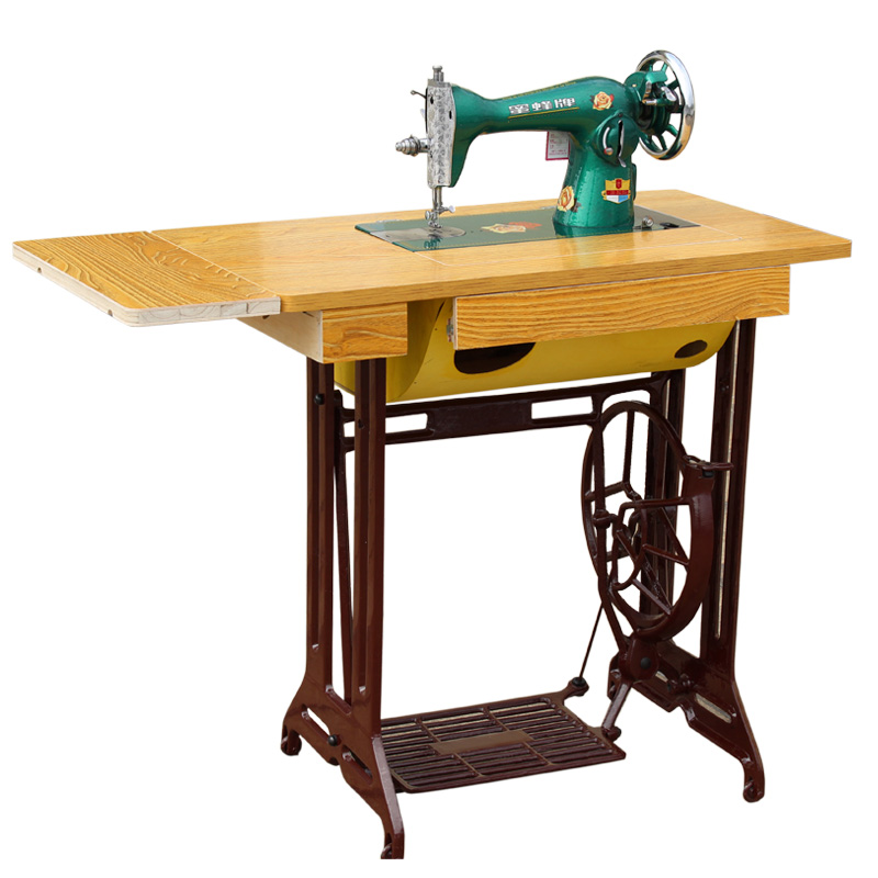 Sewing machine home old-fashioned authentic desktop pedal tailor ...