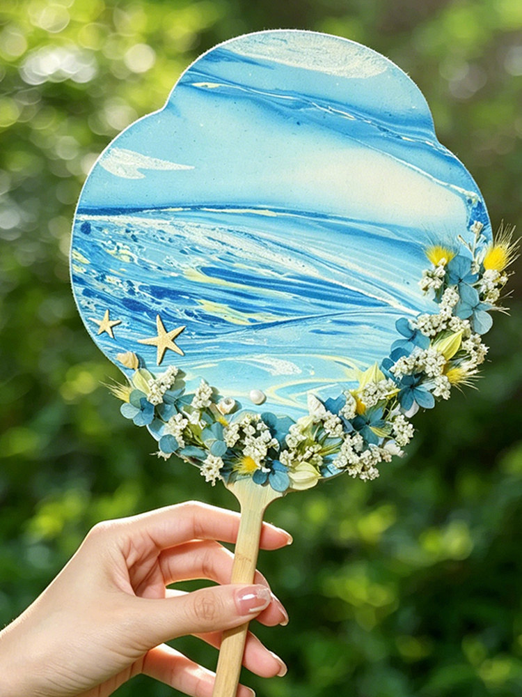 DIY Everlasting Flower Fan Material Pack for Mother’s Day