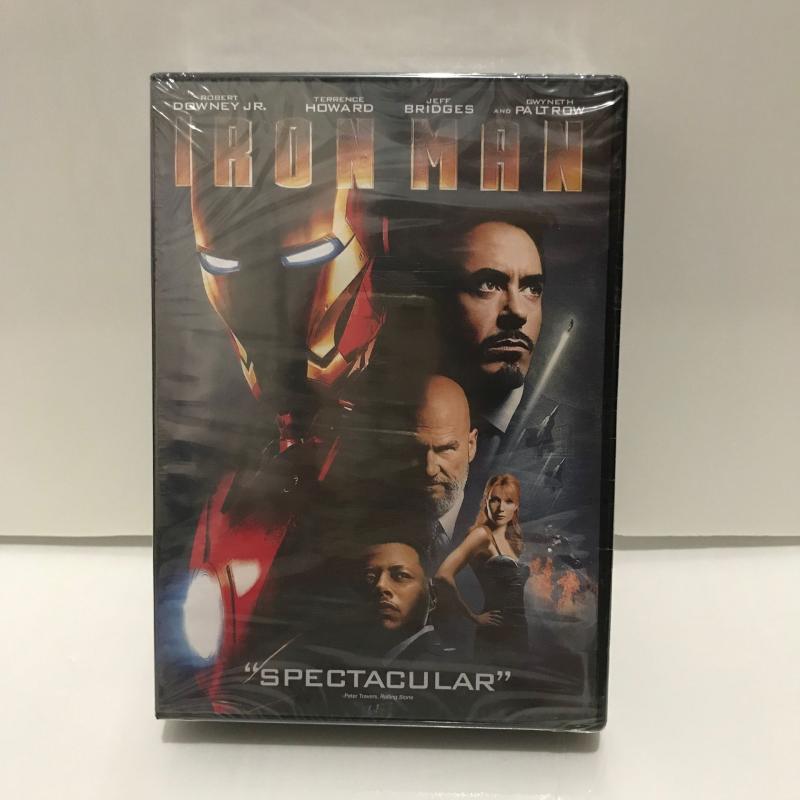 Sci-fi film Iron Man 1-3 combined trilogy DVD disc English version 3 disc box installed high-definition movie