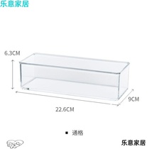 Cosmetics storage box plastic small mini European transparent Princess dormitory household desktop storage box