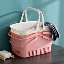 Bath Basket Portable Plastic Bath BATH ITEMS NET RED CONTAINING BASKET STUDENTS DORM SHOWER BATH