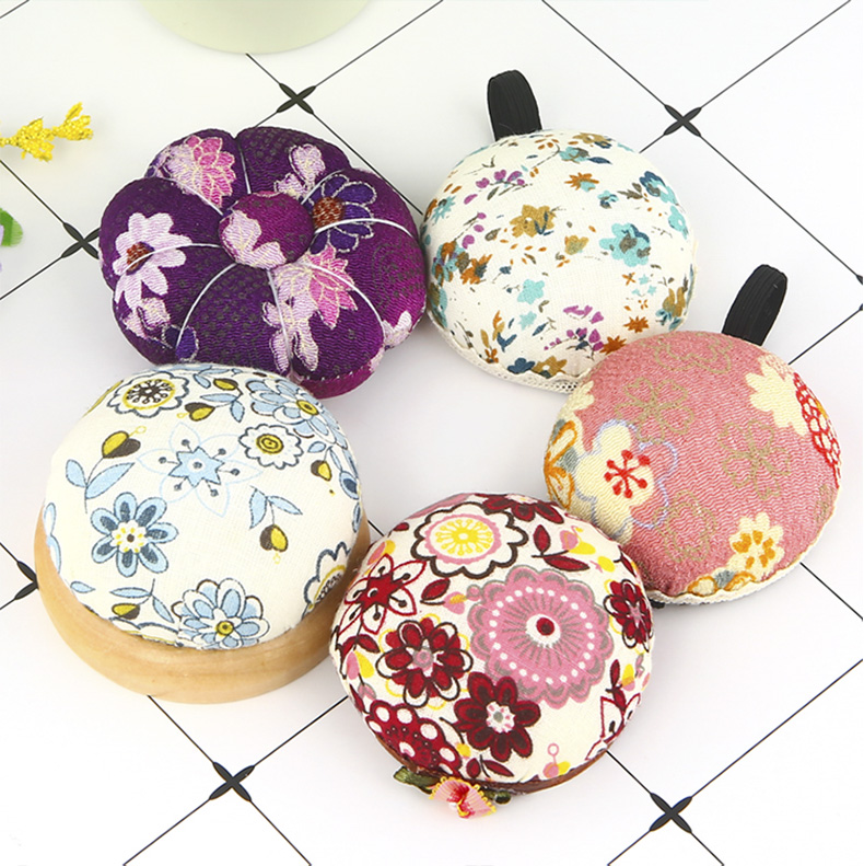 Mặt khâu công cụ Tự làm túi vải vải cơ sở gỗ pincushion pin kim chèn kim khâu pin gói - Công cụ & vật liệu may DIY bấm chỉ