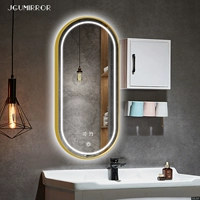 Круглое зеркало с подсветкой, умный туалетный столик, делается под заказ