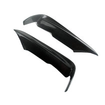 Suitable for 12-18 BMW 3 Series 320 328 330F30 F35 MAD Carbon Fiber Air Knife Fog Light Eyebrow Sticker