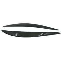 Suitable for Honda old Fit carbon fiber straight panel light eyebrows Fit headlight eyebrows decorative stickers headlight eyebrows