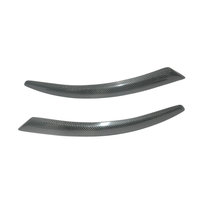 Suitable for Audi A6 C6 carbon fiber modified eyebrow carbon fiber angry eyebrow headlight decorative parts sticker