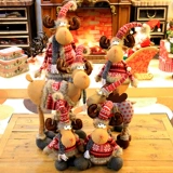 Рождественский плюшевый декор, телескопическая детская кукла, подарок на день рождения