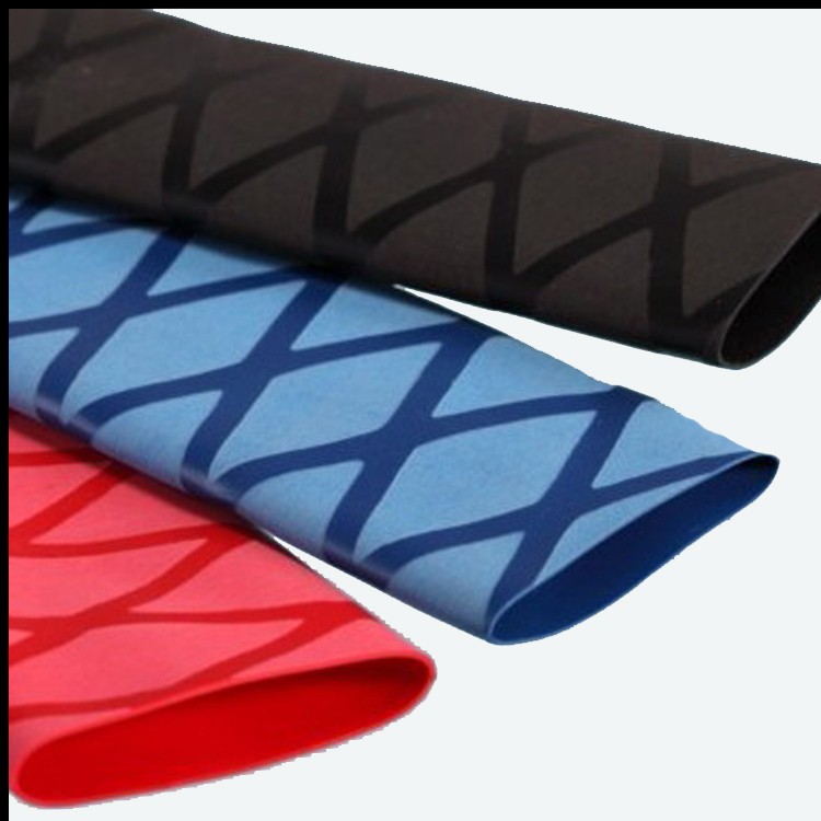 Wall anti-slip pattern tube Heat shrinkable tube 25mm anti-electric handle set Fishing rod anti-slip handle set Fishing rod insulation handle set