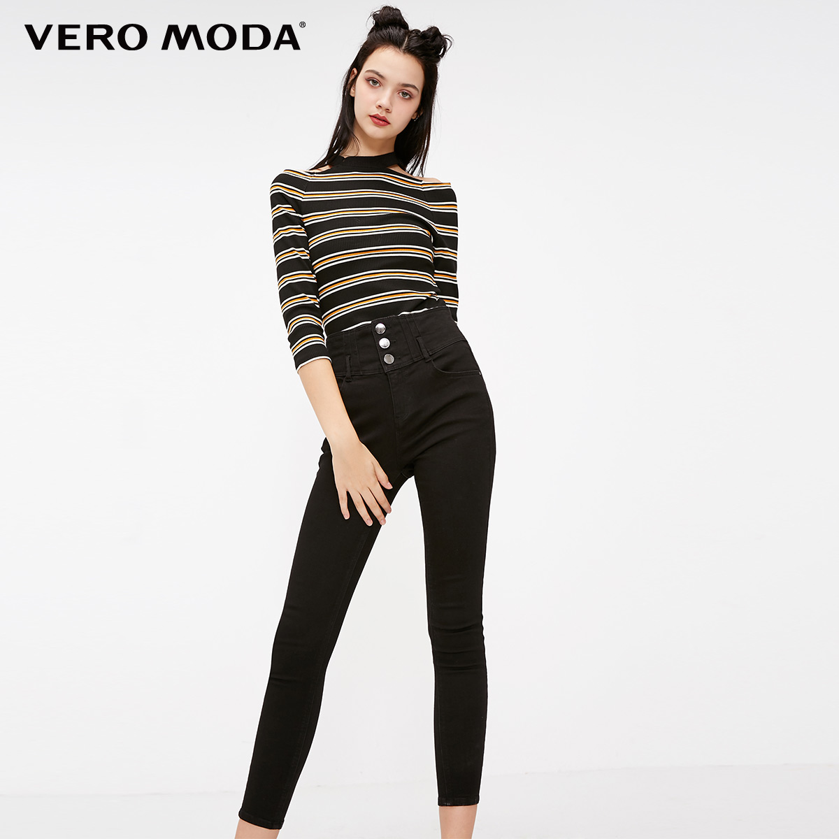 Jean femme VERO MODA - Ref 3193199 Image 2