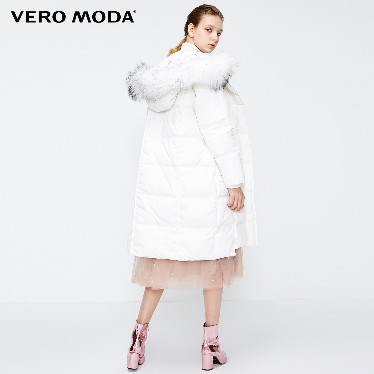 Vero Moda Blast Siuves dài vừa Pike xuống áo khoác nữ) 319312501