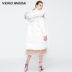 Vero Moda Blast Siuves dài vừa Pike xuống áo khoác nữ) 319312501 