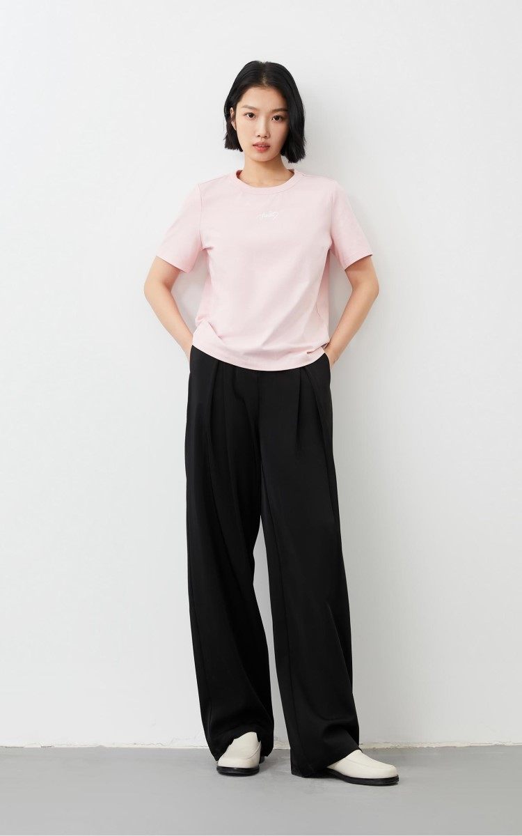 Vero Moda 23年春季款 纯棉 女式简约圆领短袖T恤*2件 天猫优惠券折后¥99包邮 4色可选