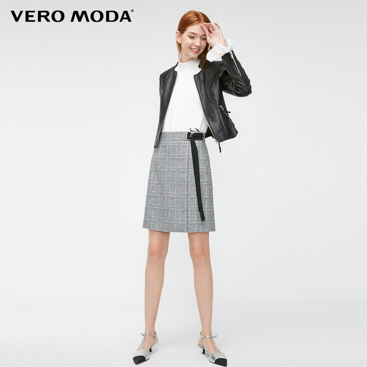 Vero Moda trang trí eo Cừu Da Da ăn mặc Edited Woman) 319310522