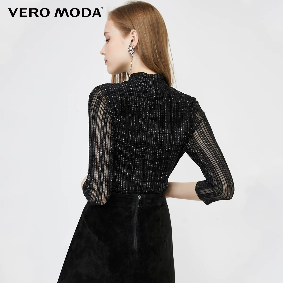 Футболка base, базовая, дружелюбная к телу от Vero Moda, slim fit