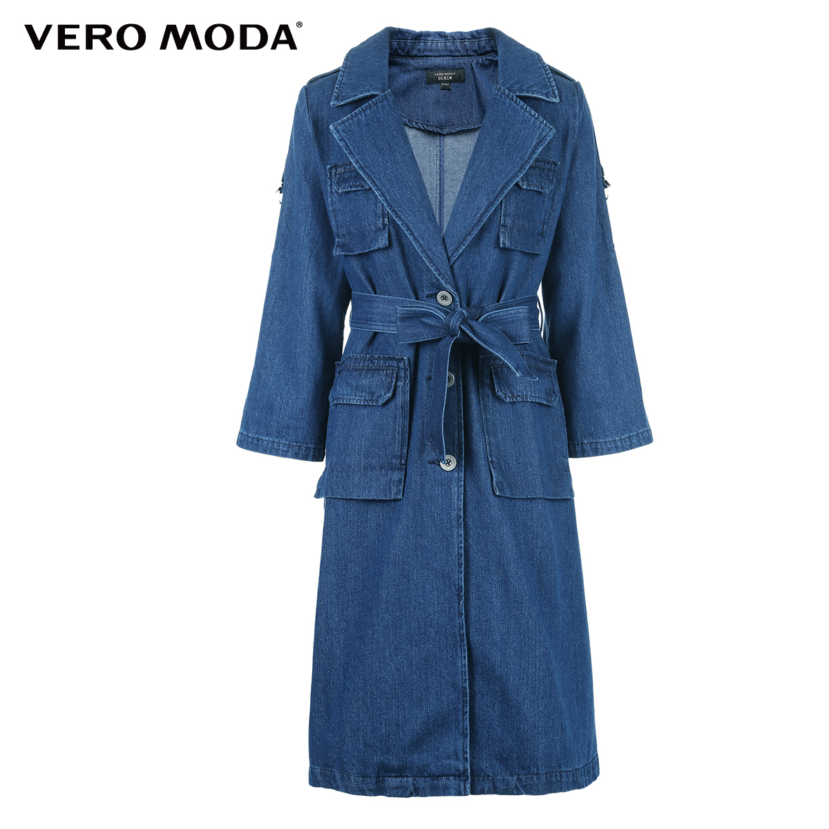 Trench pour femme VERO MODA en Coton - Ref 3225770 Image 5