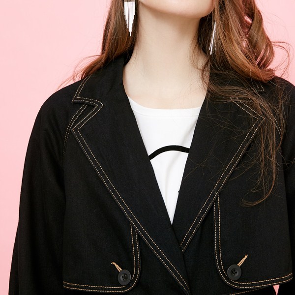 Trench pour femme VERO MODA en Coton - Ref 3225675 Image 43