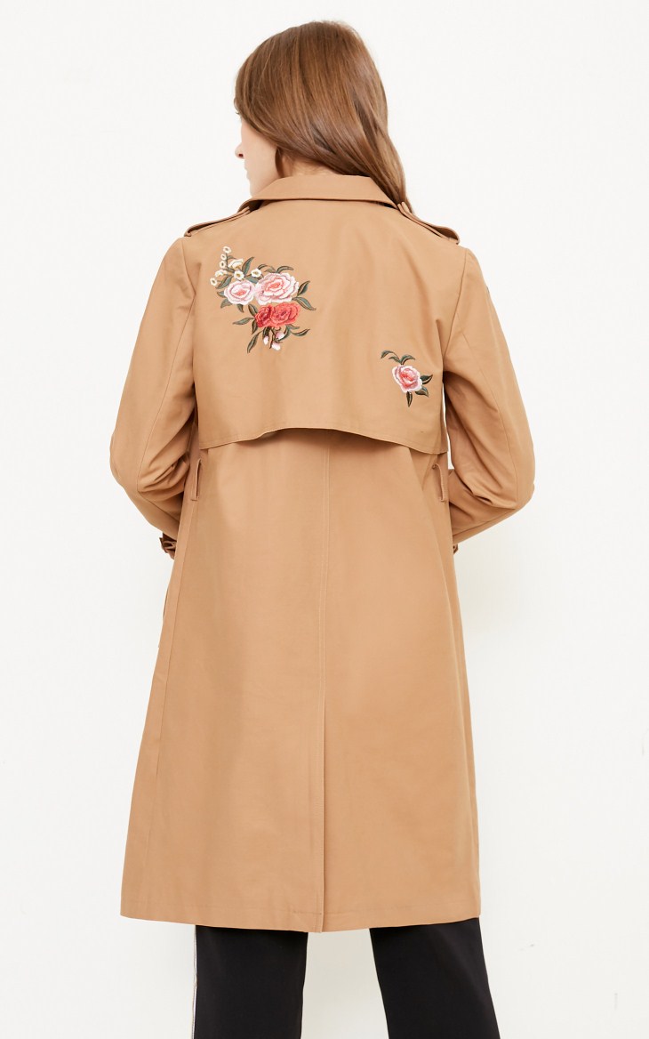 Trench pour femme VERO MODA en Coton - Ref 3228077 Image 33