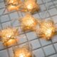 Thai lanterns rattan stars lanterns flashing festival decoration lanterns plug-in New Year room decoration string lights hanging lights