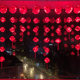 New Year red lanterns decorative lights LED lights flashing string lights starry sky balcony home Spring Festival New Year layout