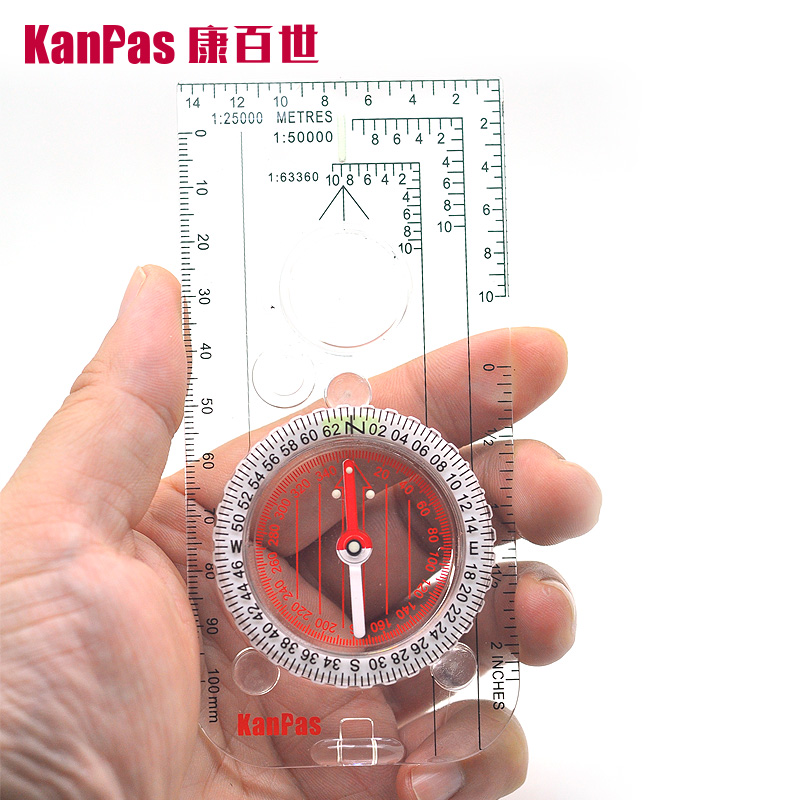 Kanpas outdoor map mapping bird-watching professional scale mountaineering compass directional high-precision compass