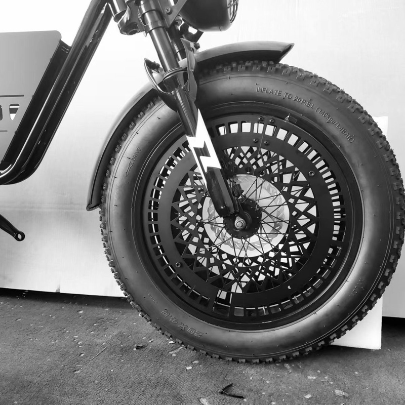Super73 Closed Wheel, All-Metal Material, S1S2Rxy1 Yadi Cavalry Universal Super73 Accessories Modification