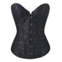 Đặc biệt màu đen tòa án gothic corset corset vest bó sát corset phụ nữ cơ sở đồ lót 8148 áo bra