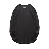 Черный лонгслив