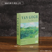 Картина Маслом Живопись Моделирование Книга-Пшеничное Поле-Труба