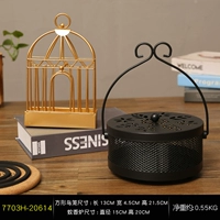 Квадратная птичья клетка золото+крышка горелка черная