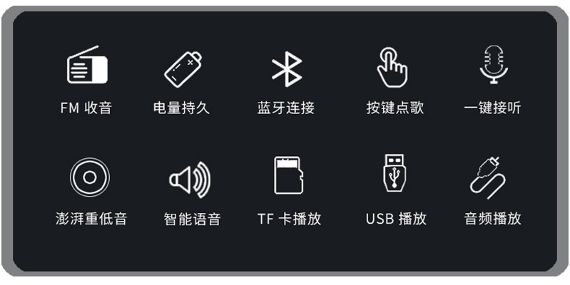 máy craven Subor / Little Overlord D98 Máy tính để bàn Bluetooth không dây di động Loa loa siêu trầm Walkman Loa ngoài trời - Máy nghe nhạc mp3