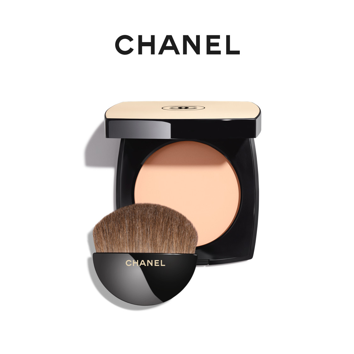 (New products listed) CHANEL Chanel beige Beige Fashion Set Makeup Powder Cake Portable Make-up Natural Lasting-Taobao