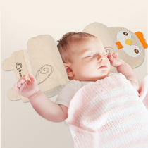 Baby pillow 0-1 year old anti-deflection head styling pillow newborn baby Summer breathable correction side baby buckwheat pillow