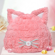 Japanese imported childrens dry hair cap cartoon cat ears dry makeup hat baby absorbent dry hair cap shower cap