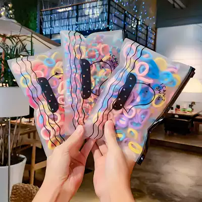Korean children towel ring little girl simple high elastic durable rubber band hair accessories do not hurt hair tie hair Hairband